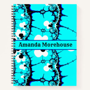 Cuaderno Fragmento dramático azul