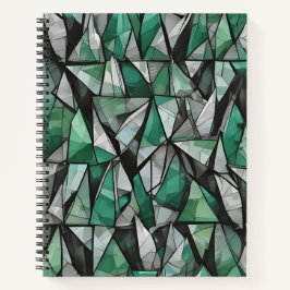 Cuaderno Fragmentos de Plata y Esmeralda