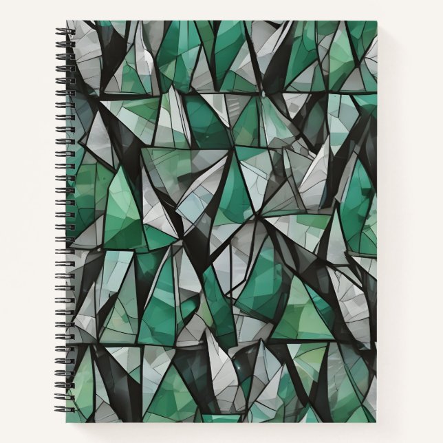 Cuaderno Fragmentos de Plata y Esmeralda (Anverso)