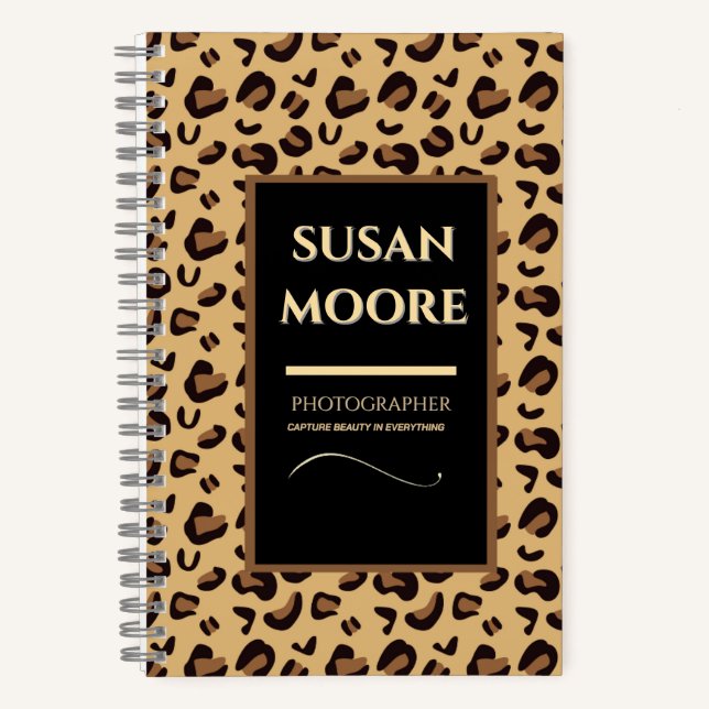 Cuaderno Frame Your Focus: El compañero de un fotógrafo (Anverso)