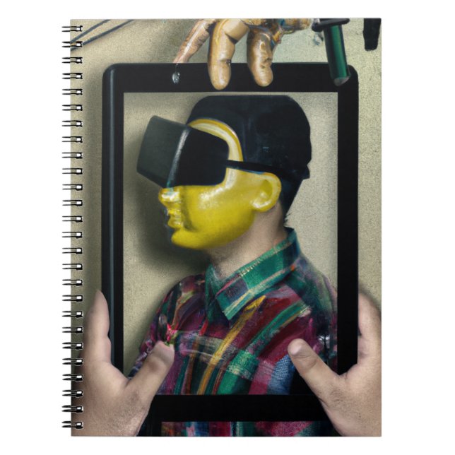 Cuaderno Framed Reality/Digital Art Journal (Frente)