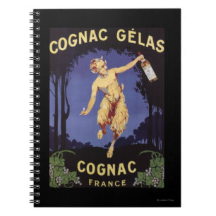 Cuaderno FranceCognac Gelas PosterFrance promocional
