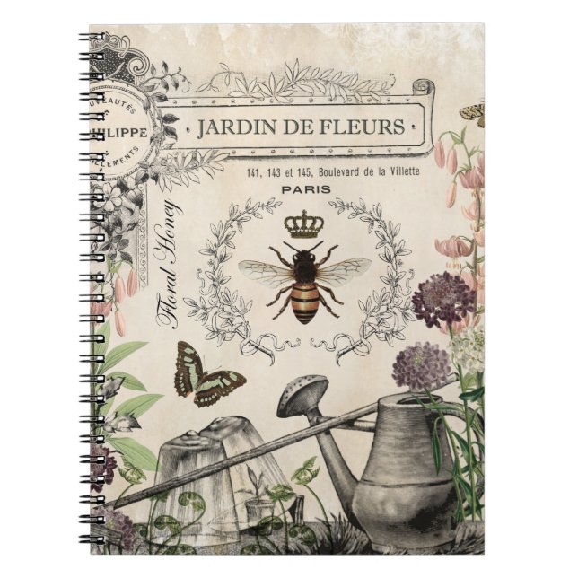CUADERNO FRANCÉS BEE GARDEN (Frente)