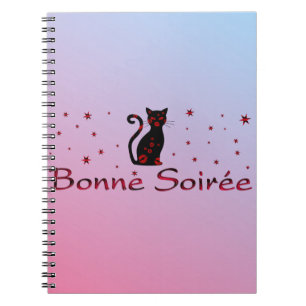 Cuaderno Francés: Bloc de notas Bonne Soiree