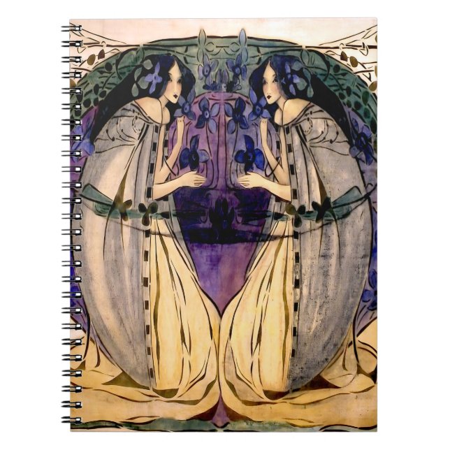 Cuaderno Frances MacDonald - Primavera (Frente)