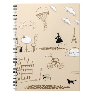 Cuaderno Francés rosado: Diseño de patrones de Moda.