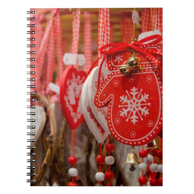 Cuaderno Francia, Alsacia, Colmar. Mercado de Navidad (Frente)