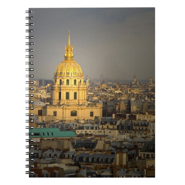 Cuaderno Francia, París. Los Inválidos vistos desde la (Frente)