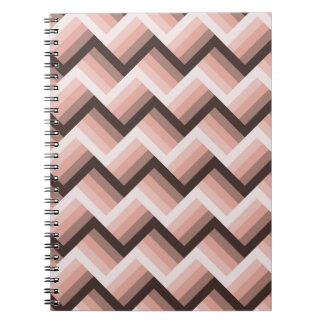 Cuaderno Franja 3D abstracta moderna sin costuras