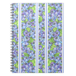 Cuaderno franjas de arándano