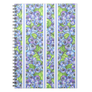 Cuaderno franjas de arándano