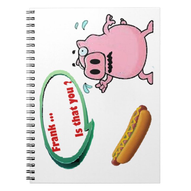 Cuaderno Frank... ¿eres tú? Amantes divertidos de la barbac (Frente)