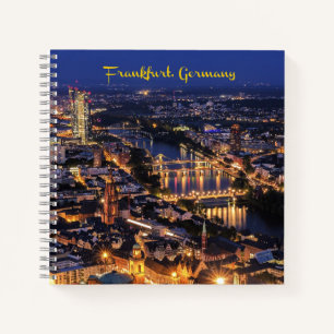 Cuaderno Frankfurt, Alemania en Twilight