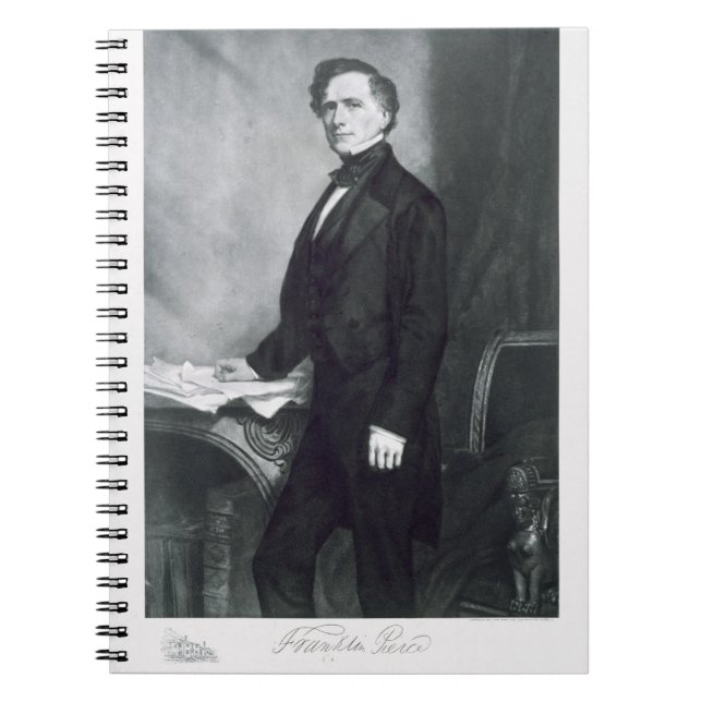 Cuaderno Franklin Pierce, 14to presidente del Stat unido (Frente)