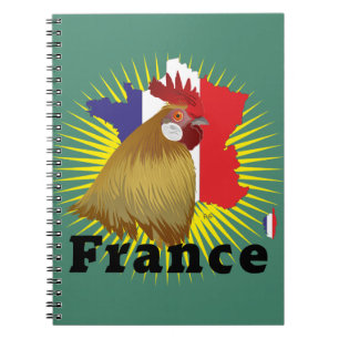 Cuaderno Frankreich - France Notizheft