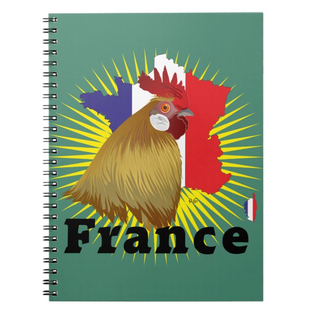 Cuaderno Frankreich - France Notizheft (Frente)