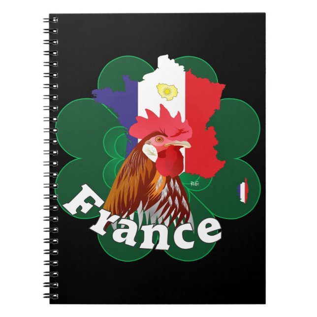 Cuaderno Frankreich - France Notizheft (Frente)