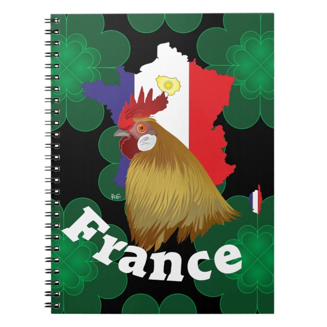 Cuaderno Frankreich - France Notizheft (Frente)