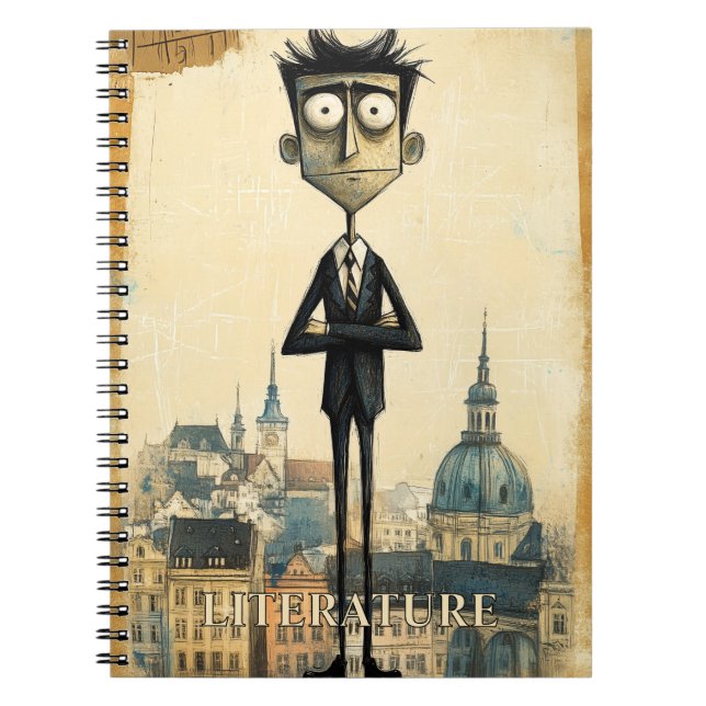 Cuaderno Franz Kafka Praga República Checa (Frente)