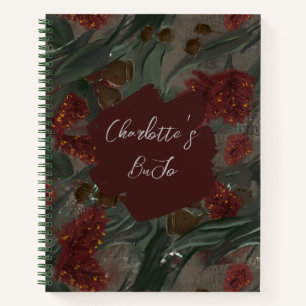 Cuaderno Frasco de Eucalyptus Australiano Brocha Floral