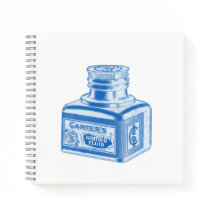 Frasco de tinta de vintage fluida