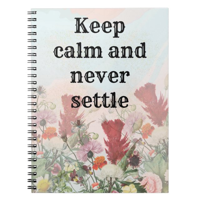 Cuaderno Frase inspiradora y de amor propio (Frente)