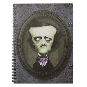 Cuaderno frecuentado del Poe del zombi