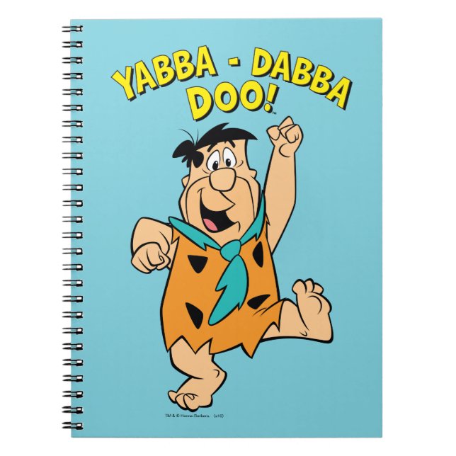 Cuaderno Fred Flintstone Yabba-Dabba Doo! (Frente)