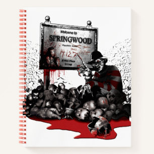 Cuaderno Freddy vs. Jason Bienvenidos a Springwood