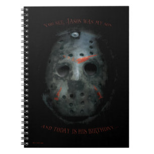 Cuaderno Freddy vs. Jason Cita Máscara Jason