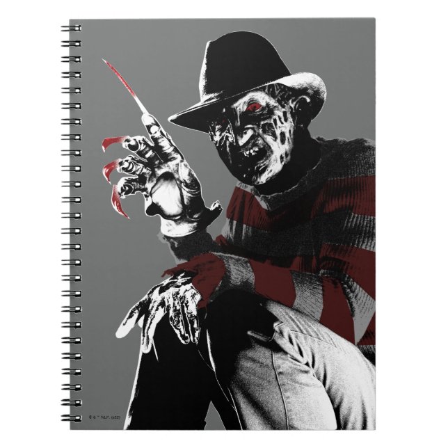 Cuaderno Freddy vs. Jason | Freddy Viendo Rojo (Frente)