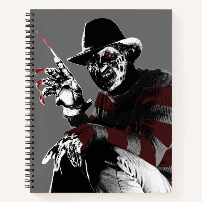 Cuaderno Freddy vs. Jason | Freddy Viendo Rojo (Anverso)