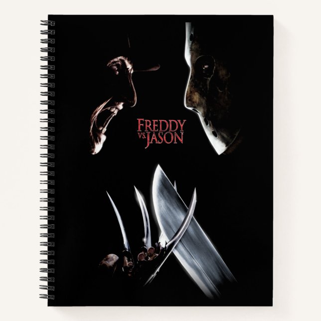 Cuaderno Freddy vs. Jason | Poster teatral (Anverso)
