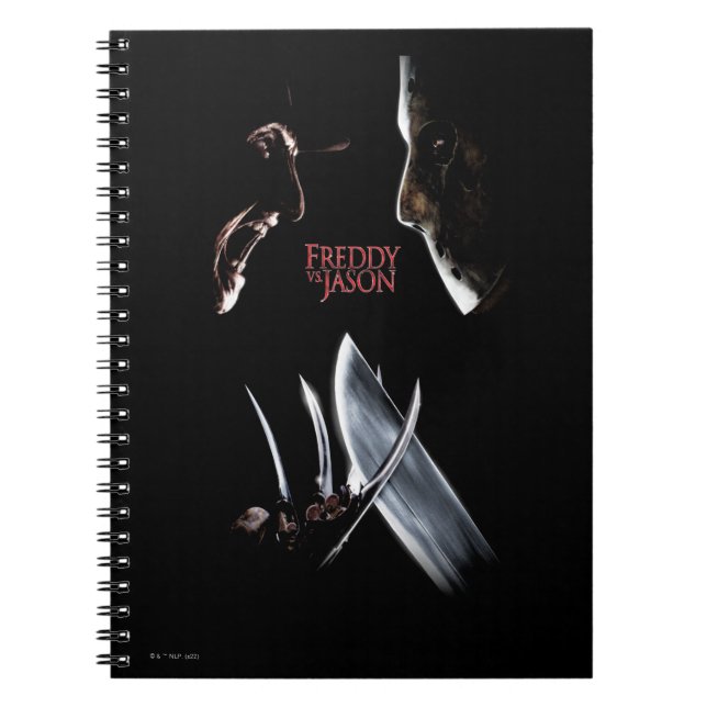 Cuaderno Freddy vs. Jason | Poster teatral (Frente)