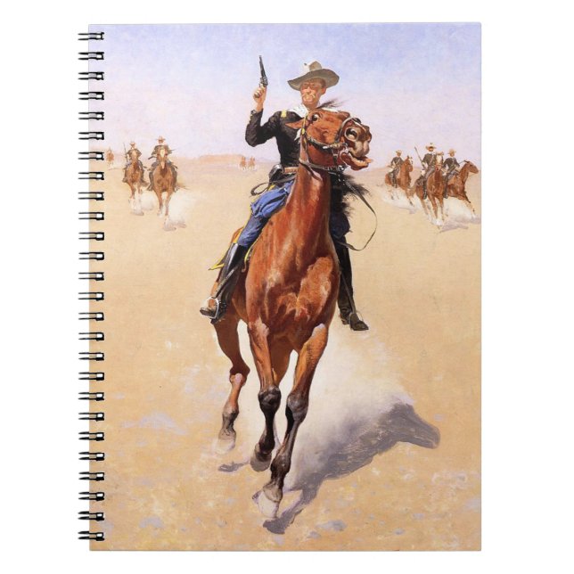 Cuaderno Frederic Remington El Trooper (Frente)