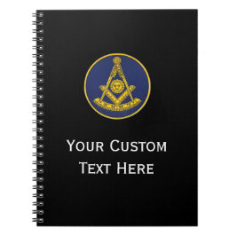 Cuaderno Freemason Masonic Gifts Pasado Master