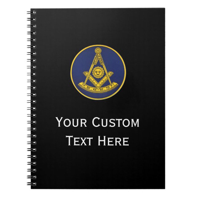 Cuaderno Freemason Masonic Gifts Pasado Master (Frente)