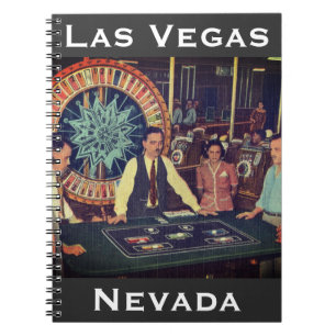 Cuaderno Fremont Street, Las Vegas, Nevada Vintage Casino