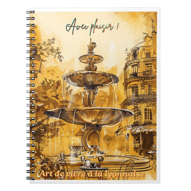 Cuaderno French art of living Lyon  (Frente)