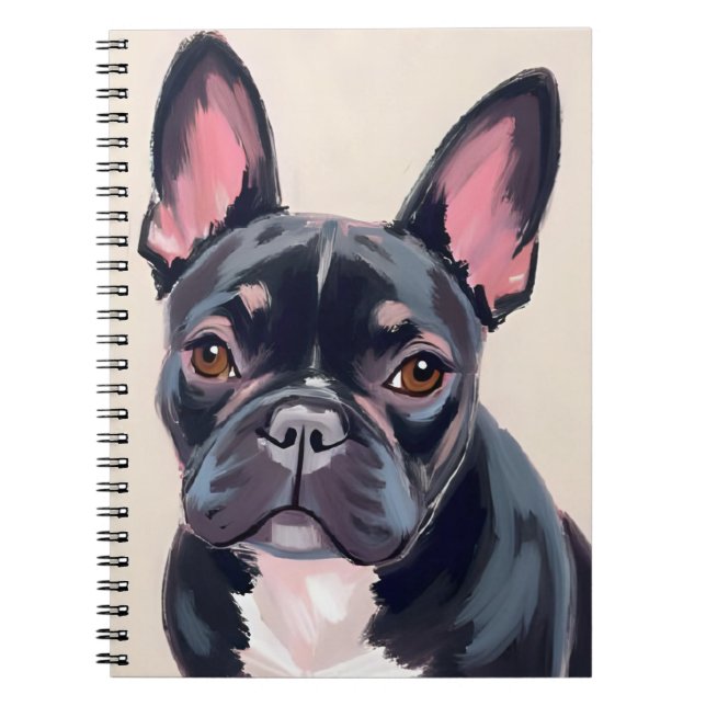 Cuaderno French Bulldog | Dog Pet Painting (Frente)