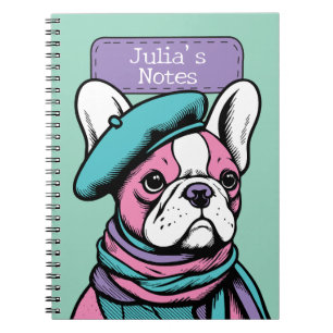 Cuaderno Frenchie Artsy Pop Art