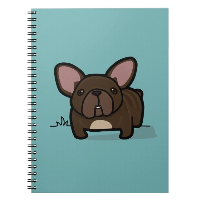 Cuaderno Frenchie Brindle (Frente)