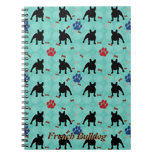 Cuaderno Frenchie Shadow (Frente)