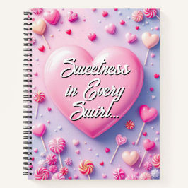 Cuaderno Frenesí de Azúcar del Corazón