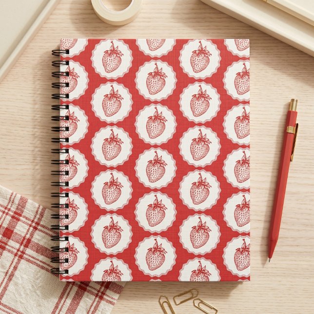 Cuaderno Fresa (Subido por el creador)