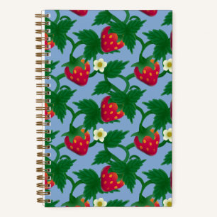 Cuaderno Fresa Azul