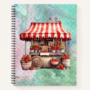 Cuaderno Fresa Carro acuática