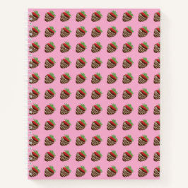 Cuaderno Fresa cubierta de chocolate