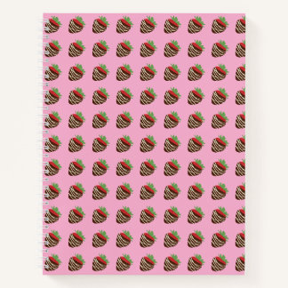 Cuaderno Fresa cubierta de chocolate