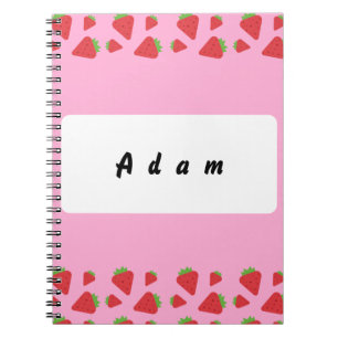 Cuaderno Fresa personal